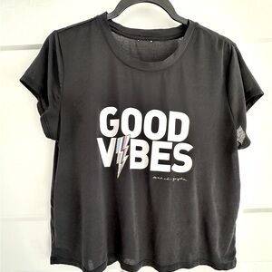 Spiritual Gangster Good Vibes Crop SIZE MEDIUM! Like New!